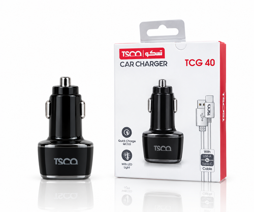 شارژر فندکی تسکو مدل TCG 40